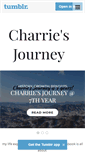 Mobile Screenshot of charriesjourney.com